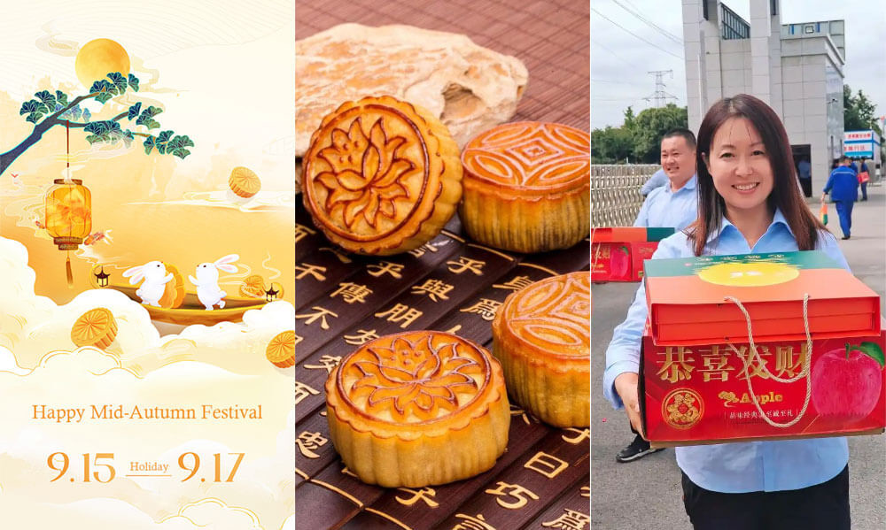 Dernière affaire concernant Envoie des cadeaux et des gâteaux aux clients fidèles, partageant les bénédictions du festival de mi-automne
