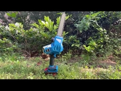 Machine-outil sans fil à piles de tronçonneuse de tronçonneuse tenue dans la main électrique de 8/10 pouce de travail du bois