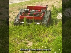 But 190CC multi alimenté au gaz à télécommande de tondeuse à gazon de robot