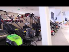 Regardez: Garde à l' essence à poussée manuelle automotrice de tonte à 4 temps