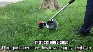 Tondeuse sans fil 21 V, nettoyage facile du jardin