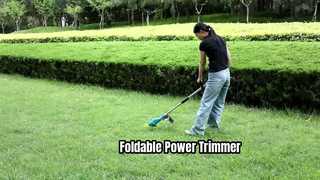 Coupe-herbe sans fil 21 V, puissance pliable