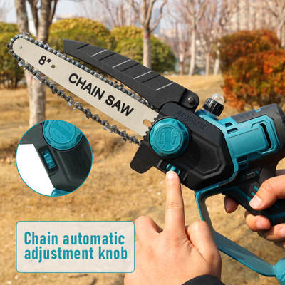 8 Inch Cordless Electric Pole Chainsaw Telescopic Long Handle Chain Saw With Auto Oil Pump Brushless