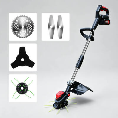 Industrial Cordless String Trimmer Grass Trimmer Telescopic Handle OEM Customizable Battery Powered Brush Cutter