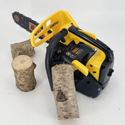 Famille de jardin portable 2500 25cc tronçonneuse à essence 12 pouces 900w